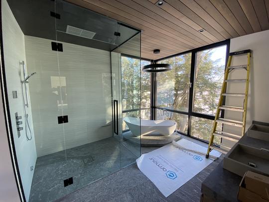 Clean Glass Shower